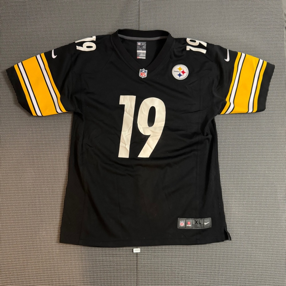Nike NFL Pittsburgh Steelers JuJu Smith-Schuster 19 Jersey Youth XL Black
